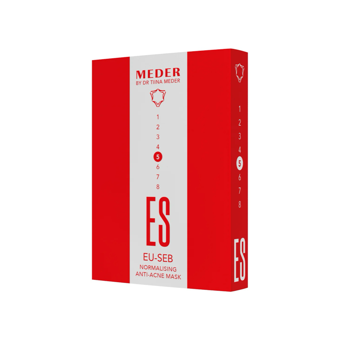 EU-SEB MASK Mattifying sheet mask for oily and problem skin, Meder