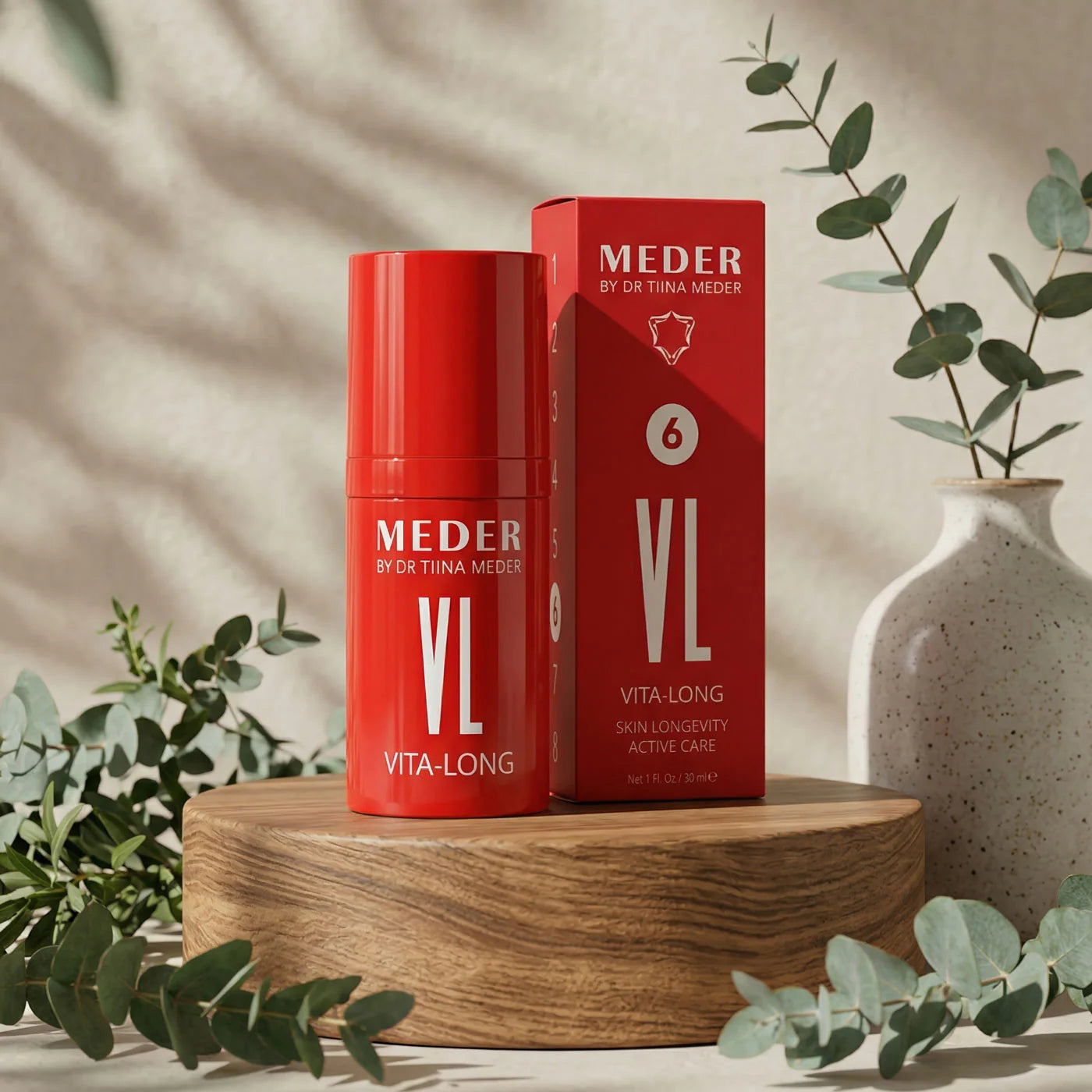 VITA-LONG 2.0 Advanced skin longevity care, Meder, 30 ml