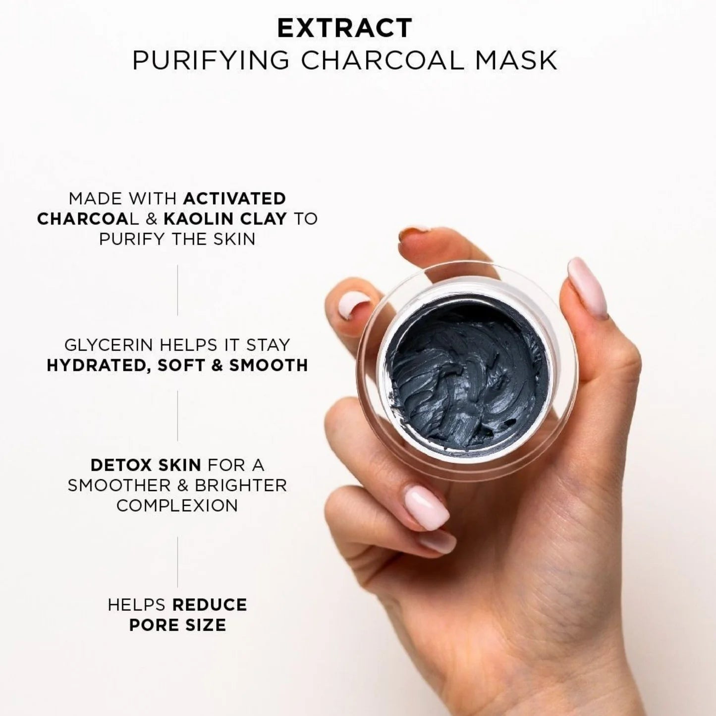 EXTRACT PURIFUING CHARCOAL MASK, Очищающая маска, Osmosis, 30 ml