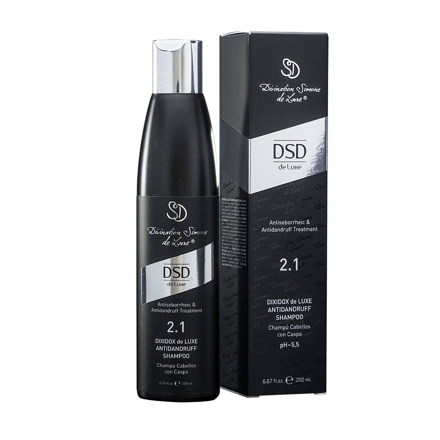 2.1 Antidandruff Shampoo, Dsd de Luxe, 200ml