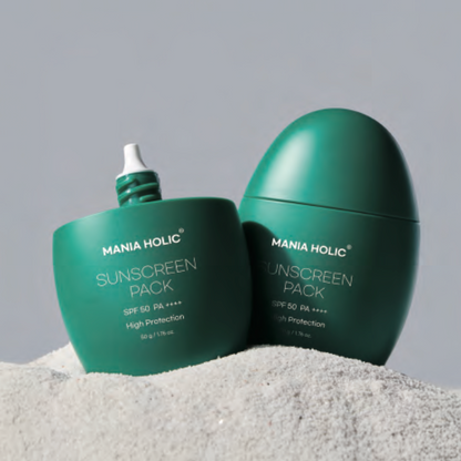 SUNSCREN PACK SPF50 PA++++, Mania Holic, 50 ml