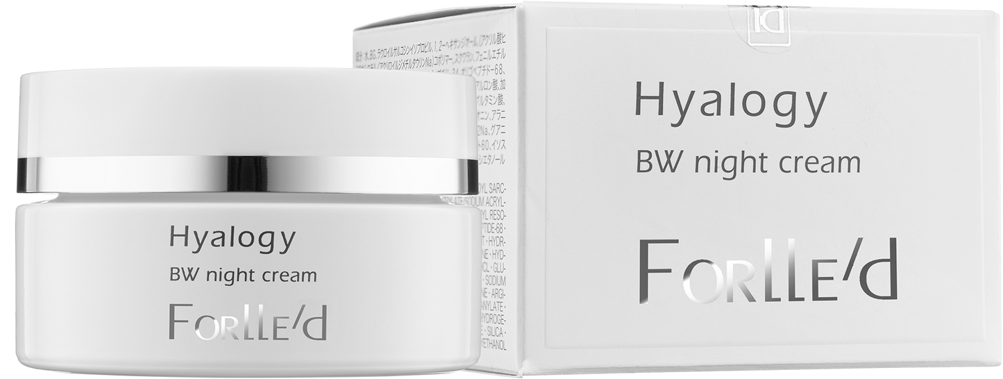 Hyalogy BW night cream, Осветляющий ночной крем, Forrled, 50g