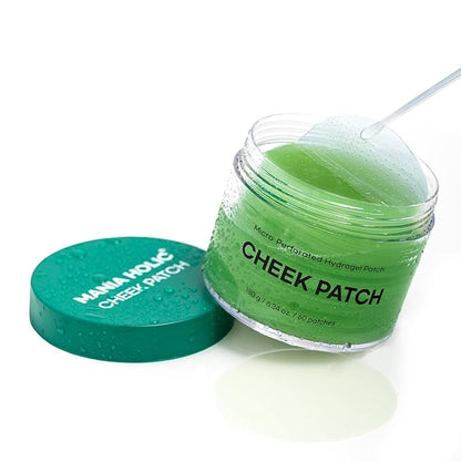CHEEK PATCH, Hydrating and cooling hydrogel pads, Mania Holic, 60 pcs