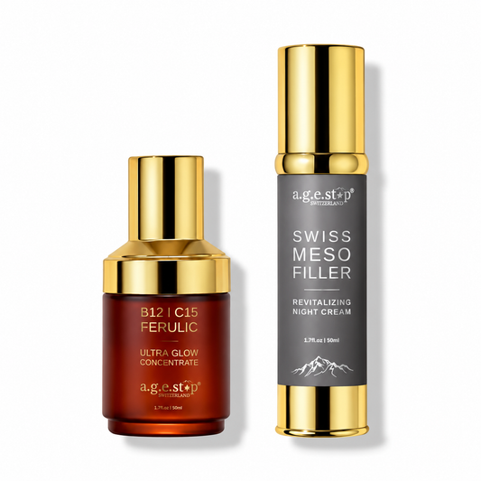 OVERNIGHT GLOW & SMOOTHNESS Set, 2 Full-Size Products, 50+50 ml