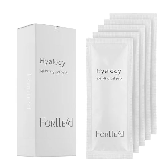 HYALOGY SPARKLING GEL PACK, Японская карбокситерпаия, Forlle'd, 10g x 5pcs