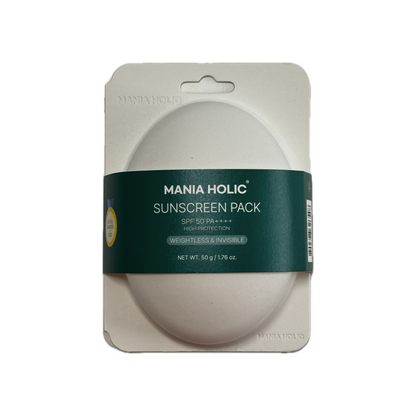 SUNSCREN PACK SPF50 PA++++, Mania Holic, 50 ml