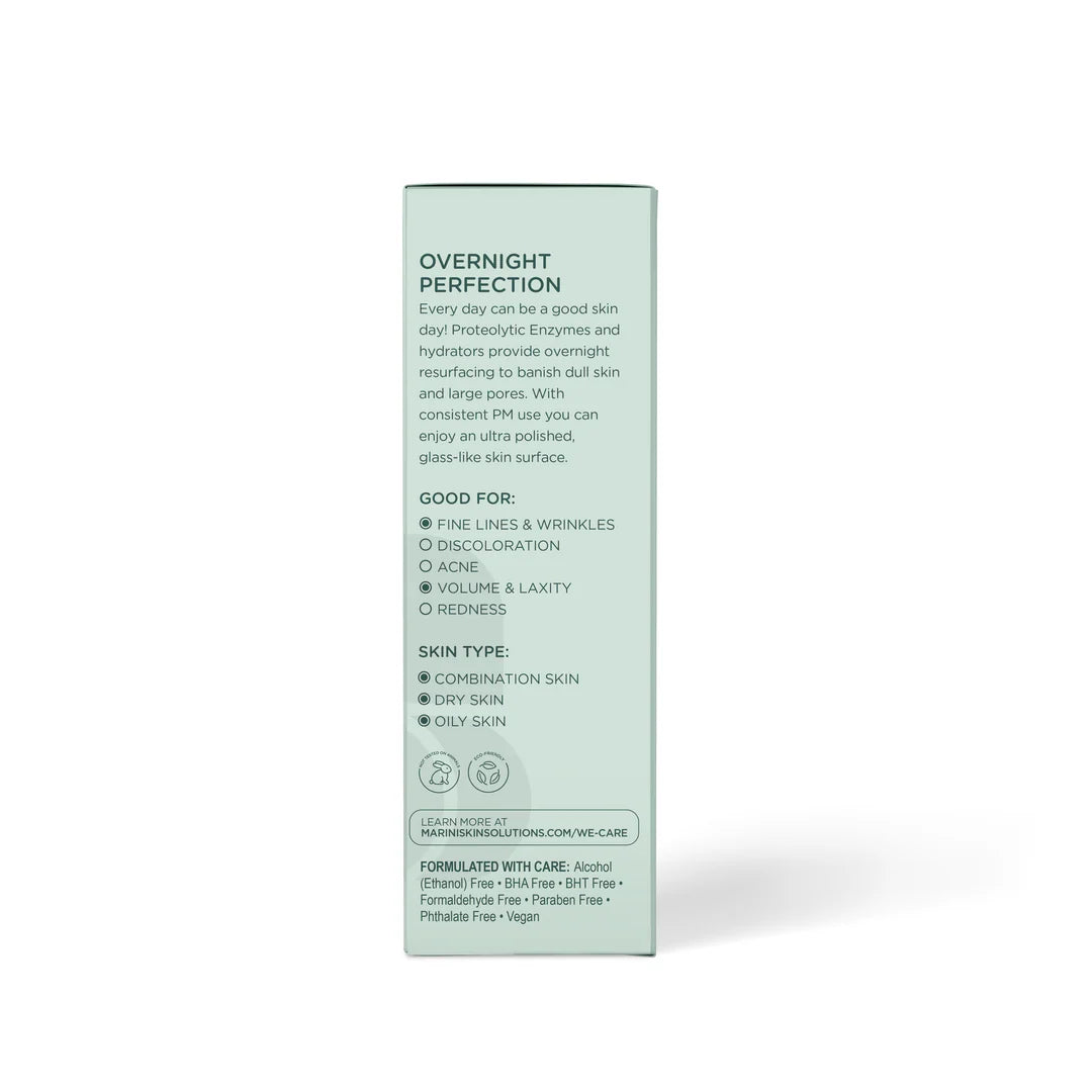 NIGHT ZYME™ OVERNIGHT GLASS SKIN RESURFACING COMPLEX, Marini Solutions, 48g