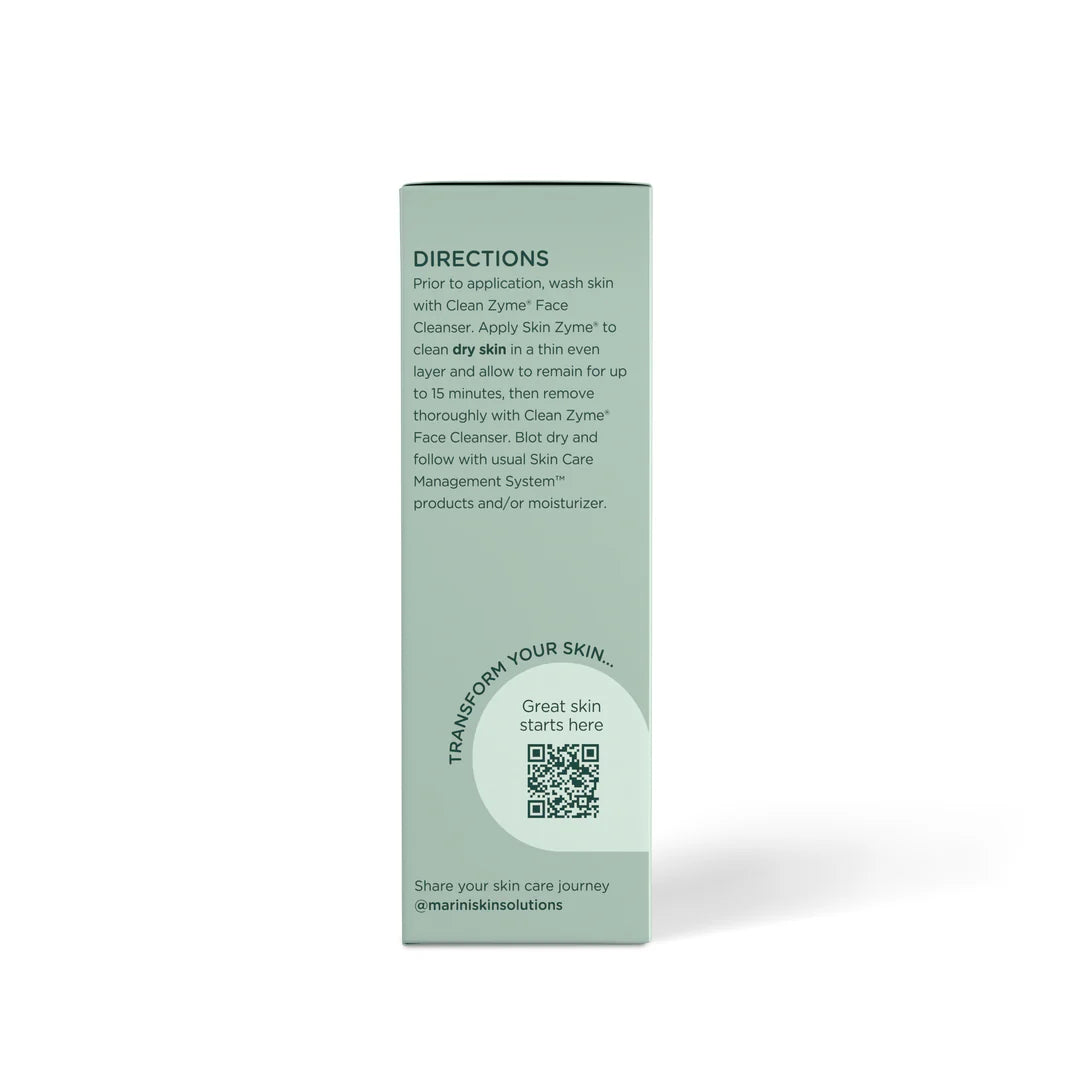 SKIN ZYME® FACE MASK, Marini Solutions, 48g