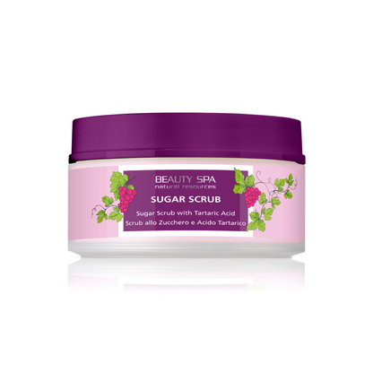 SUGAR SCRUB with Tartaric acid, Beauty Spa, 200 ml