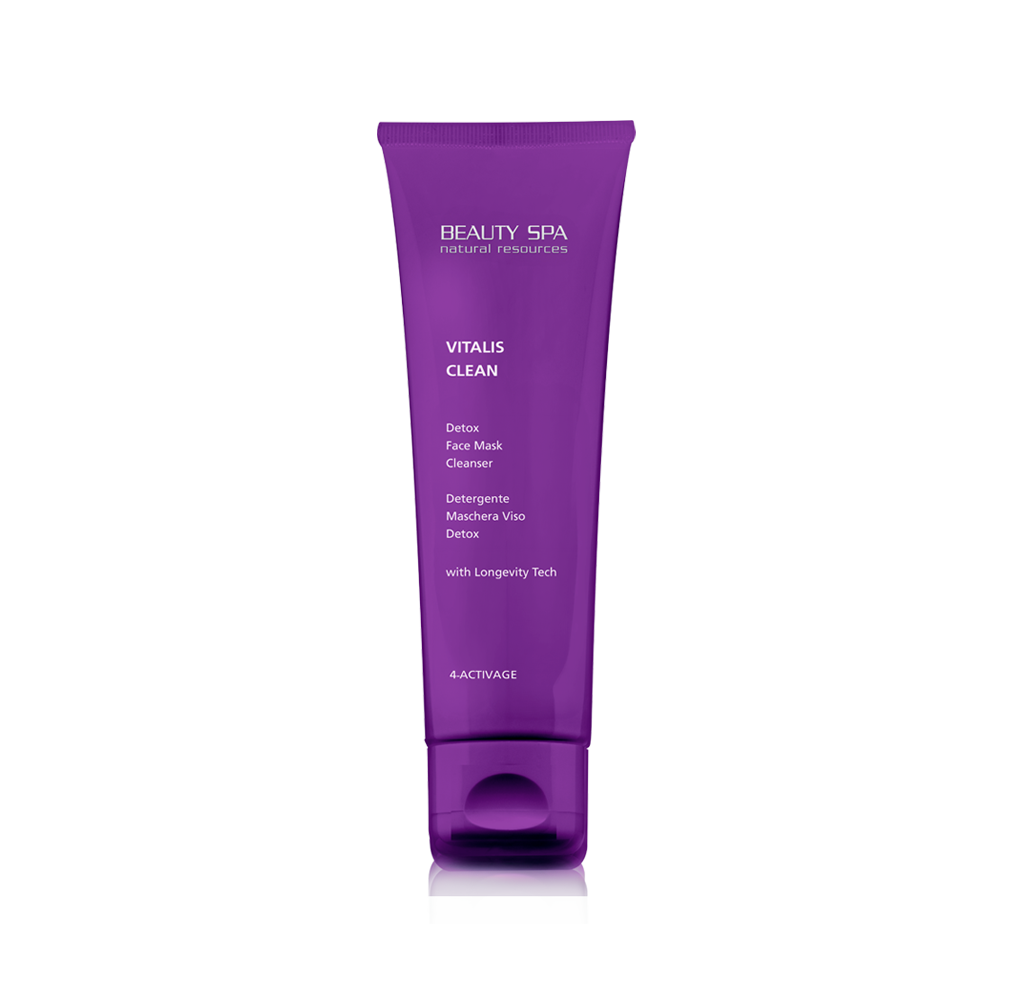 VITALIS CLEAN Detox Face Mask Cleanser, Beauty Spa, 150ml