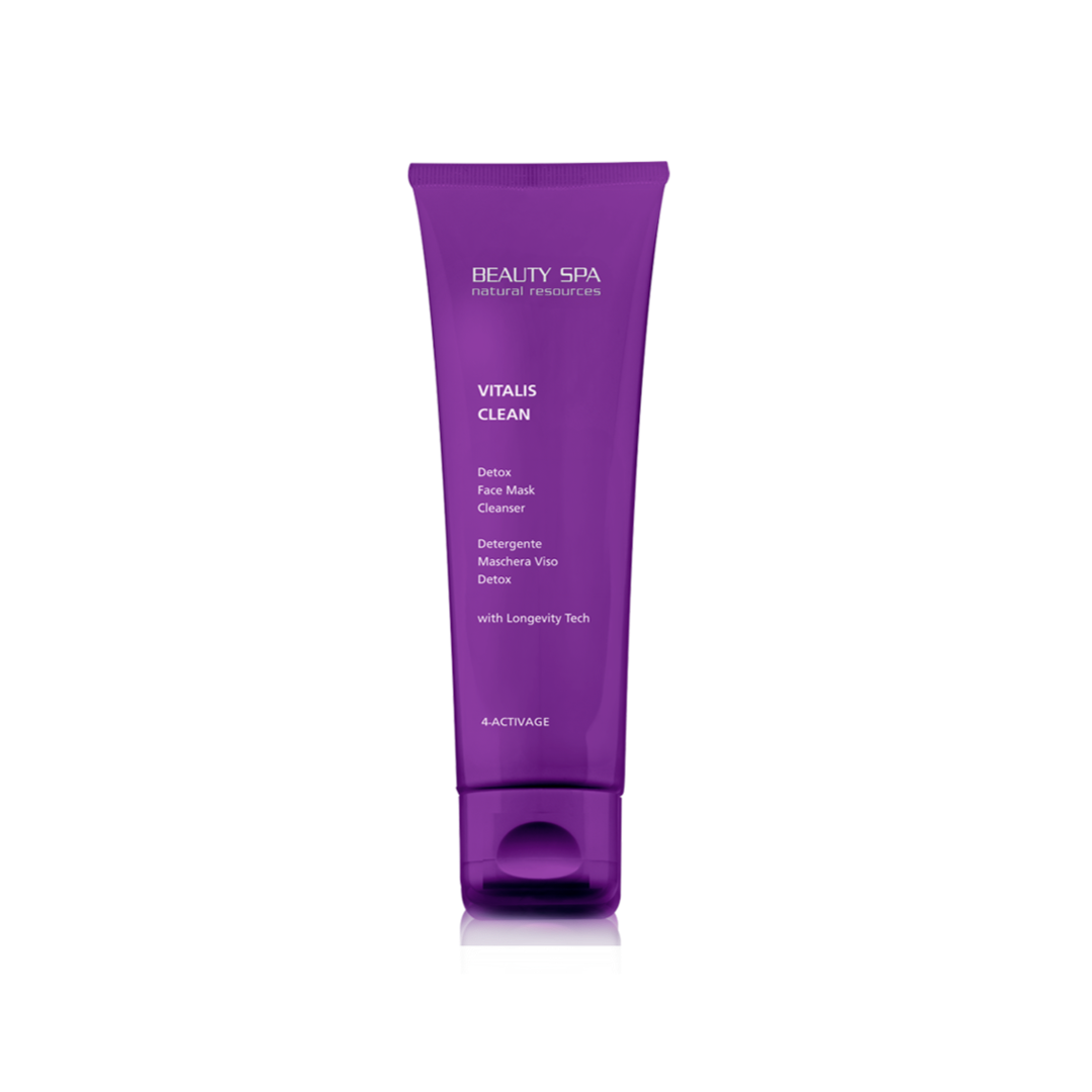 VITALIS CLEAN Detox Face Mask Cleanser, Beauty Spa, 150ml