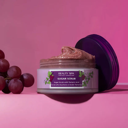 SUGAR SCRUB with Tartaric acid, Beauty Spa, 200 ml