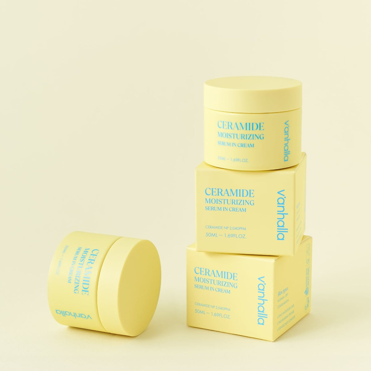 CERAMIDE MOISTURIZING SERUM-IN-CREAM, V'anhalla, 50ml