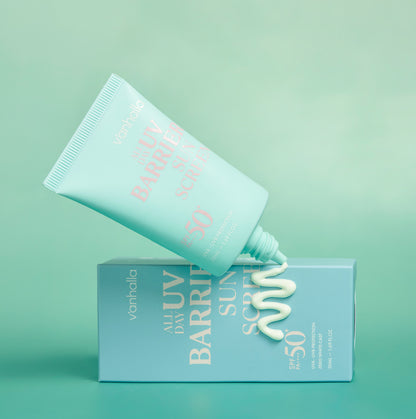 ALL DAY UV BARRIER SUN SCREEN SPF50+ PA++++, V'anhallq, 50ml