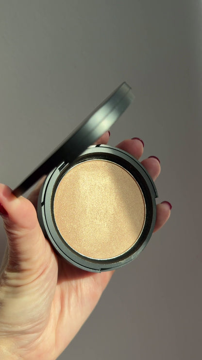 PRESSED HIGHLIGHTER – GOLDEN GLOW, Sain Minerals, 8g